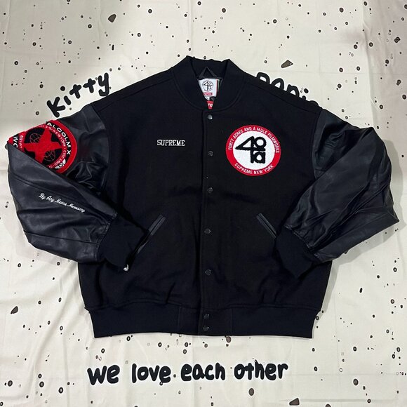 Supreme Black Cardigan Jacket - Picture 1 of 8